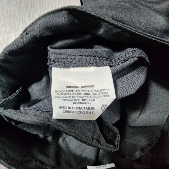 Nike Golf Dri-Fit Pants 34x34 ~ Polyester Spandex ~ Black - Picture 5 of 13